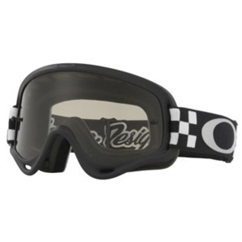 Masque cross Oakley XS O Frame Troy Lee Designs Checker écran dark gr