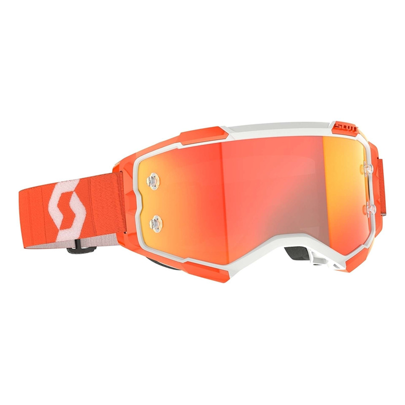 Masque cross Scott Fury orange – Écran orange chrome works