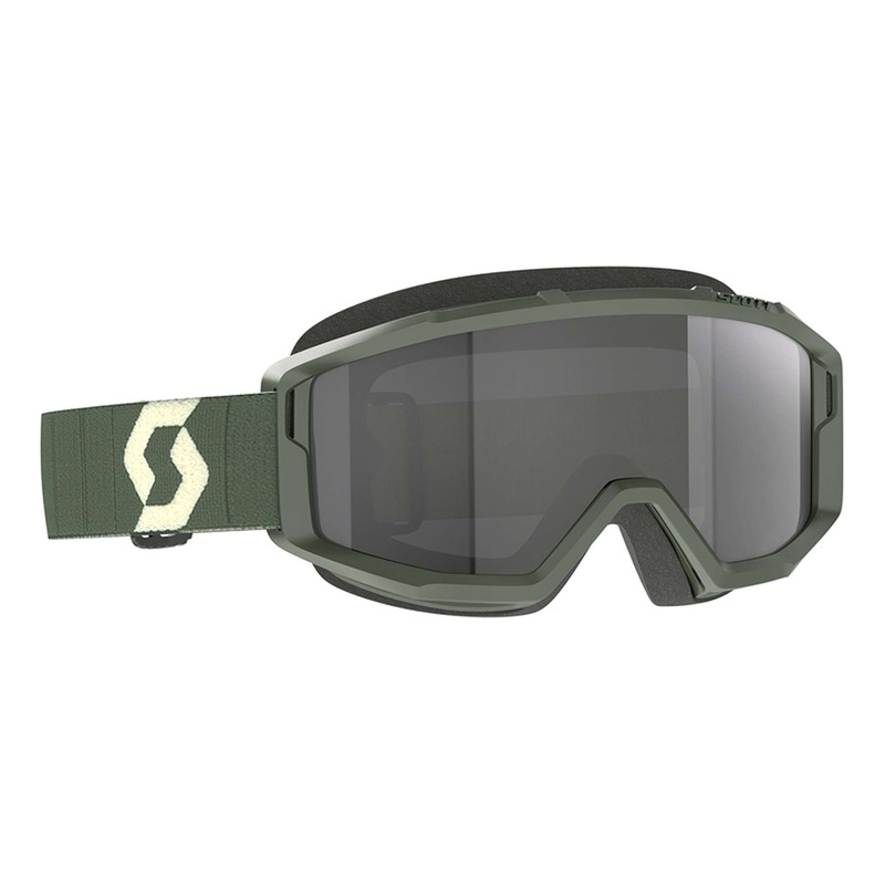 Masque cross Scott Primal Sand Dust khaki/green – Écran dark grey