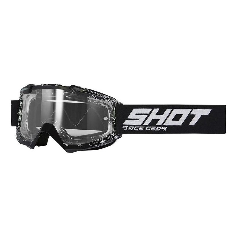 Masque cross Shot Assault Bandana noir