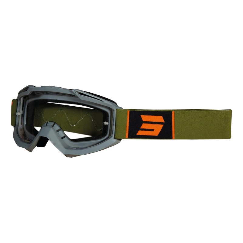 Masque cross Shot Assault Fashion mat gris/kaki