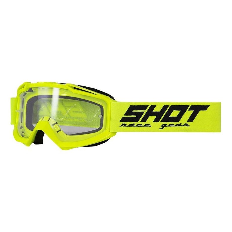 Masque cross Shot Assault jaune