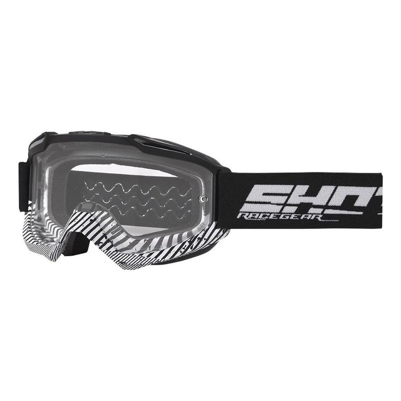 Masque cross Shot Assault Zone blanc