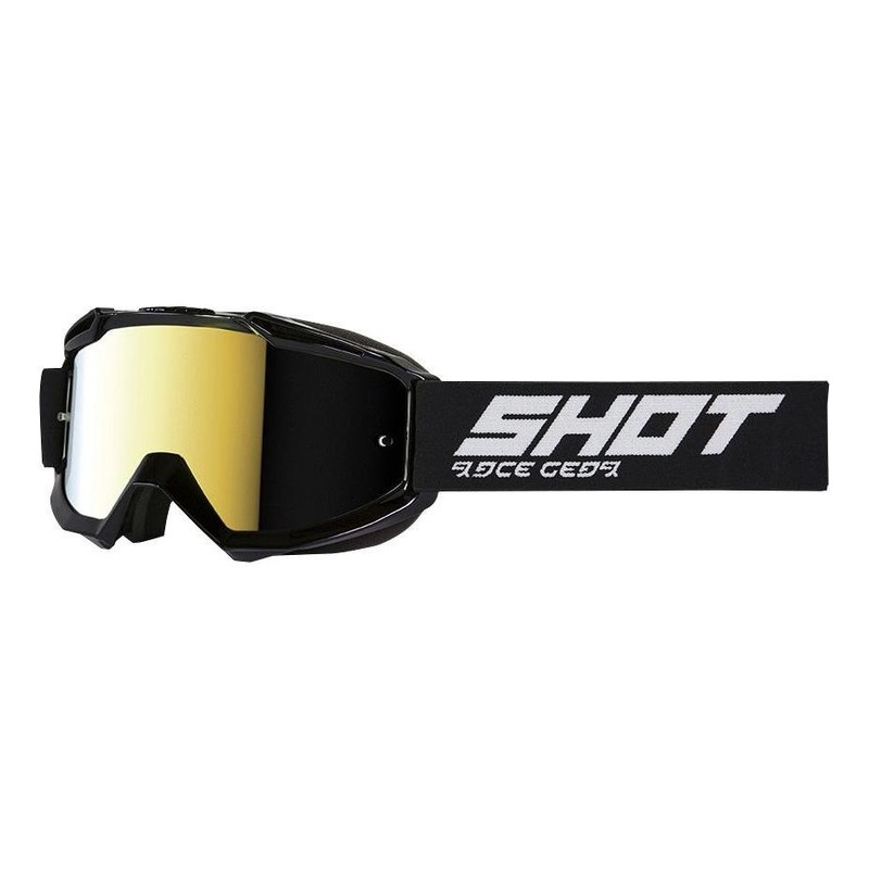 Masque cross Shot Iris Solid noir