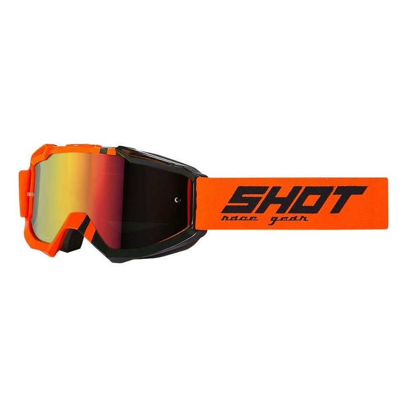 Masque cross Shot Iris Sound orange fluo