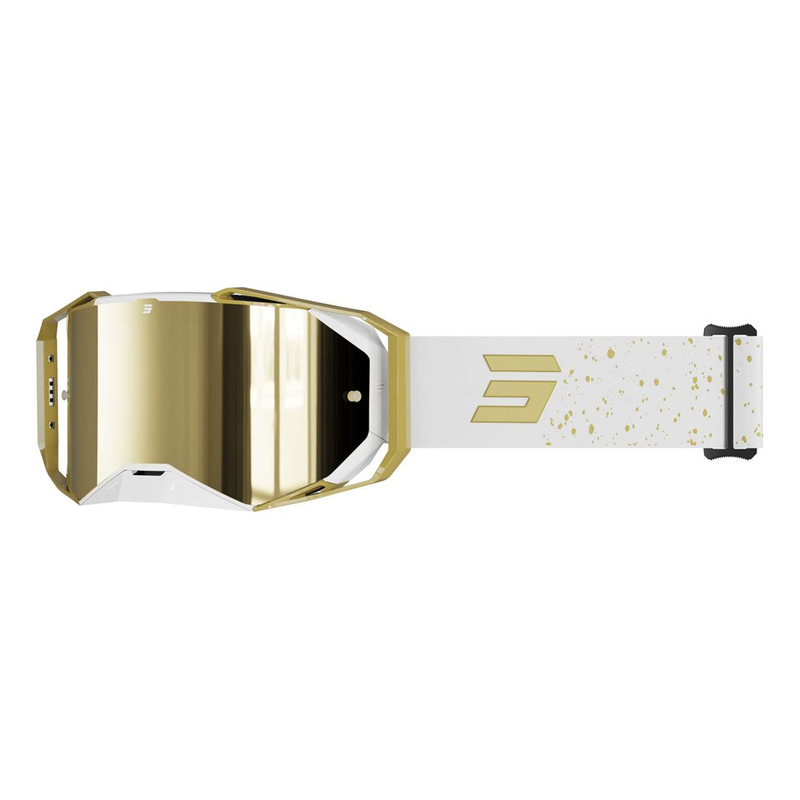 Masque cross Shot Lite Mist gold glossy