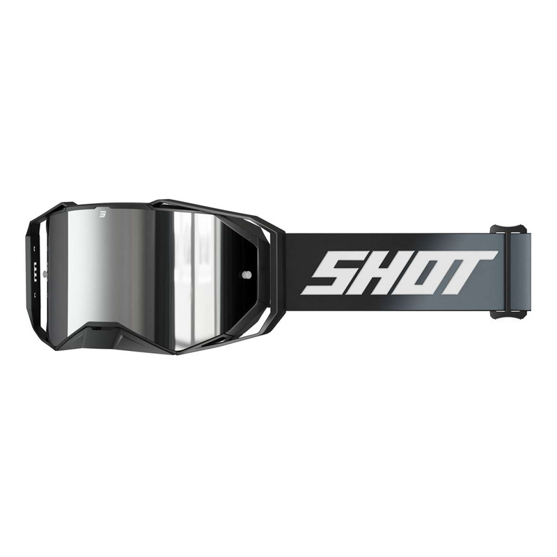 Masque cross Shot Lite Solid black matt