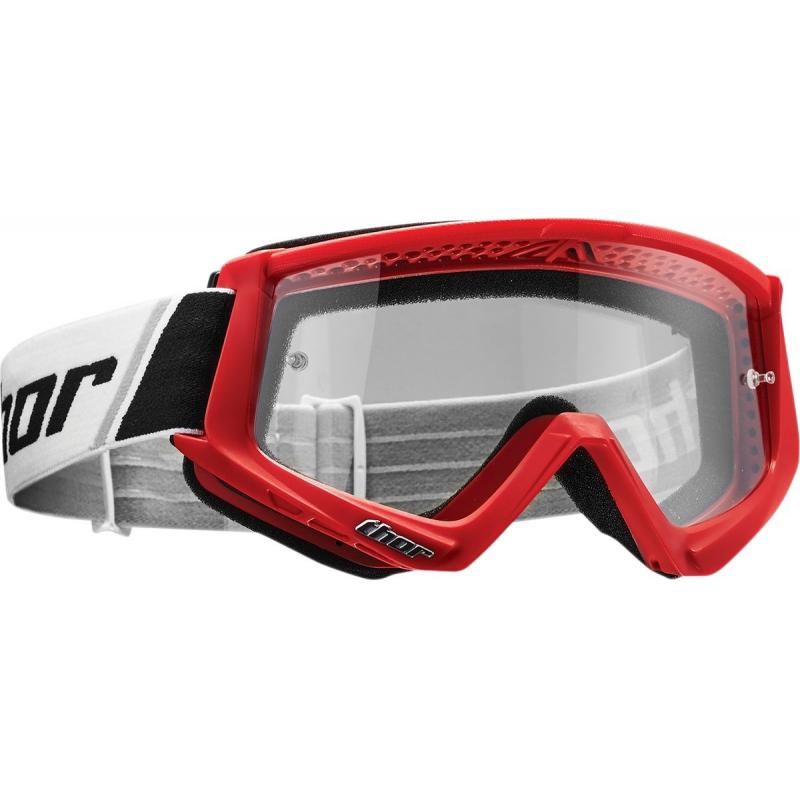 Masque cross Thor Combat rouge/noir