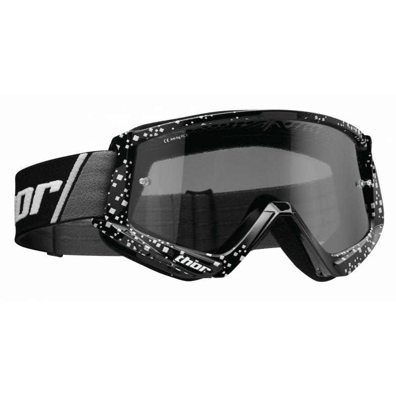 Masque cross Thor Combat Sand Blast noir