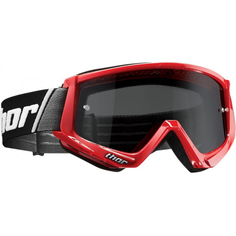 Masque cross Thor Combat Sand rouge/noir