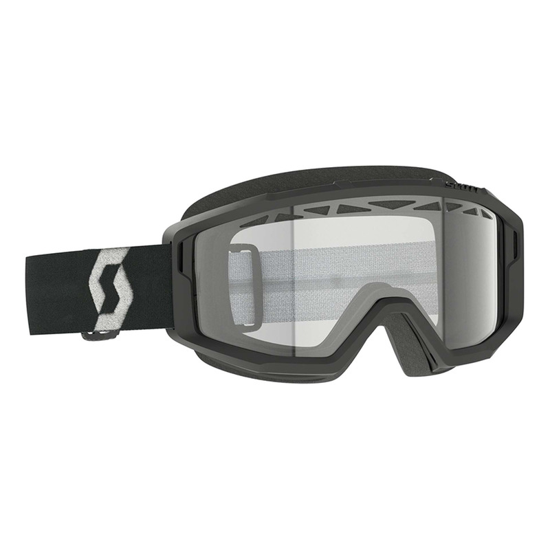 Masque enduro Scott Primal Enduro black/white – Écran clear S0