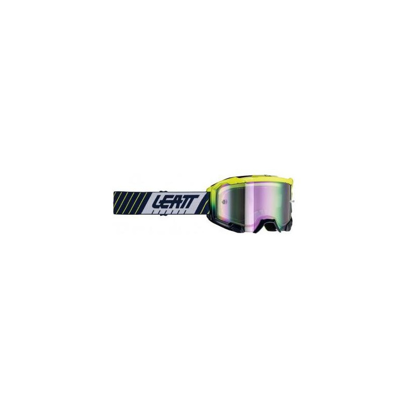 Masque Leatt Velocity 4.5 Iriz bleu/jaune/blanc - Écran violet 78%
