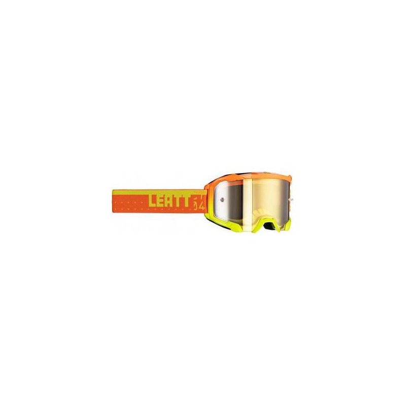 Masque Leatt Velocity 4.5 Iriz jaune/orange - Écran bronze 68%