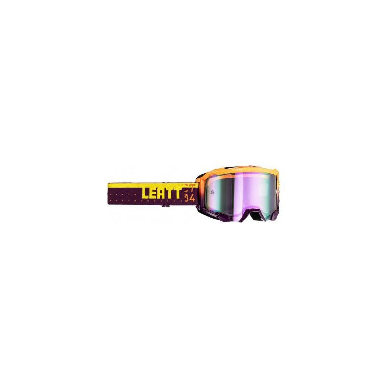 Masque Leatt Velocity 4.5 Iriz violet/jaune/orange - Écran violet 78%