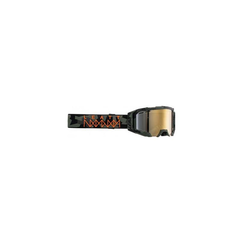 Masque Leatt Velocity 5.0 Iriz vert/orange - Écran bronze UC 68%