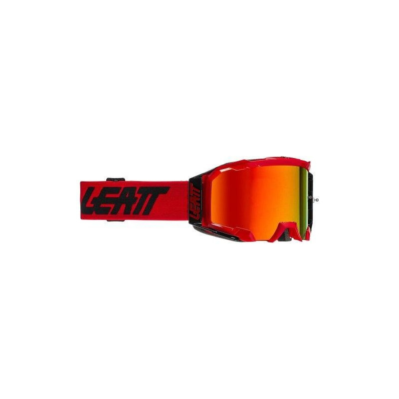 Masque Leatt Velocity 5.5 Iriz noir/rouge - Écran rouge 28%