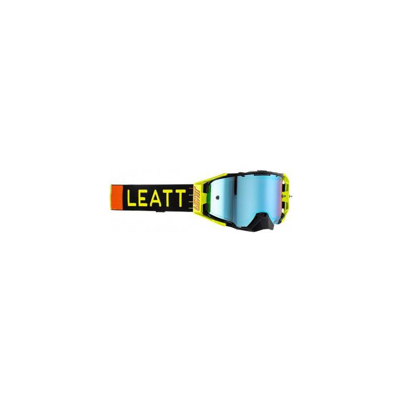 Masque Leatt Velocity 6.5 Iriz jaune/noir - Écran bleu UC 26%