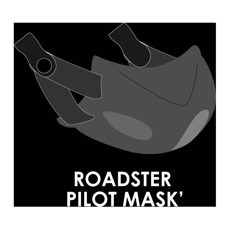 Masque pour casque Roof RO5 Roadster Pilot mask