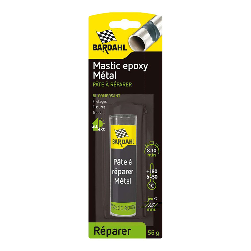 Mastic époxy spécial métal Bardahl 56 g