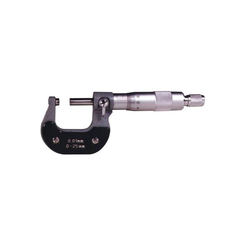 Micromètre Palmer mécanique 0-25mm 1/100mm