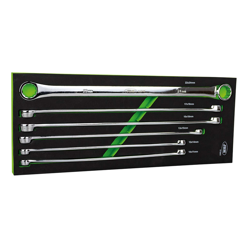 Module pour servante d'outils JBM 6 clés extra-longues à oeil 12 dents