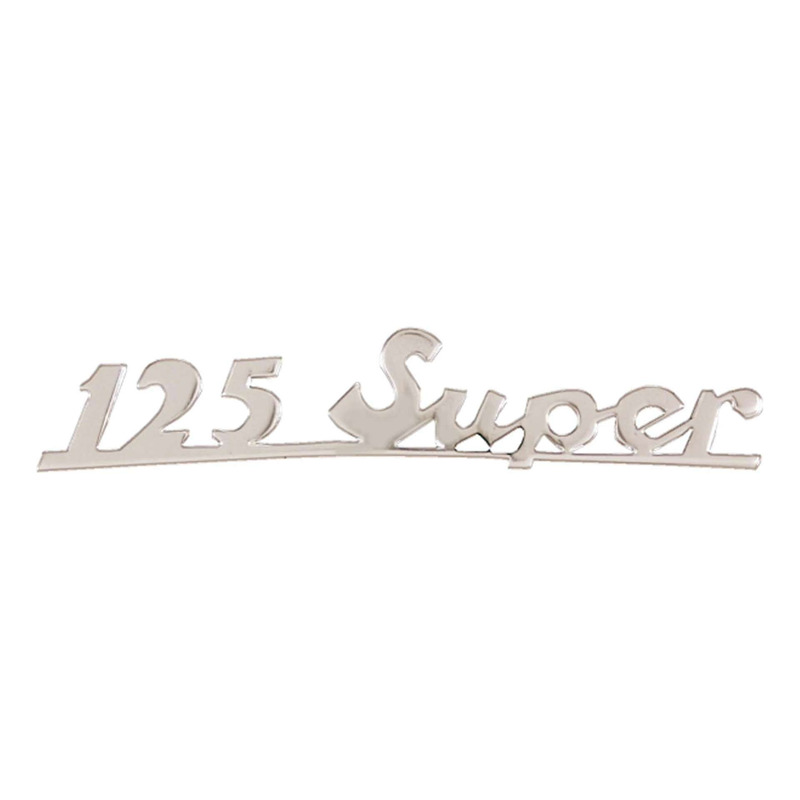 Monogramme RMS aluminium argent chromé 125 Super