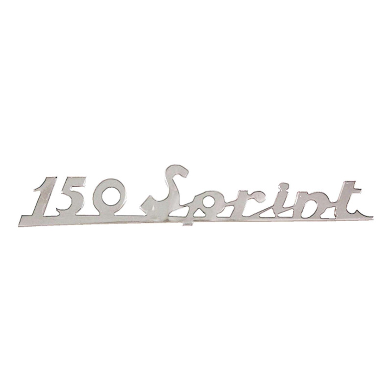 Monogramme RMS aluminium argent chromé 150 Sprint