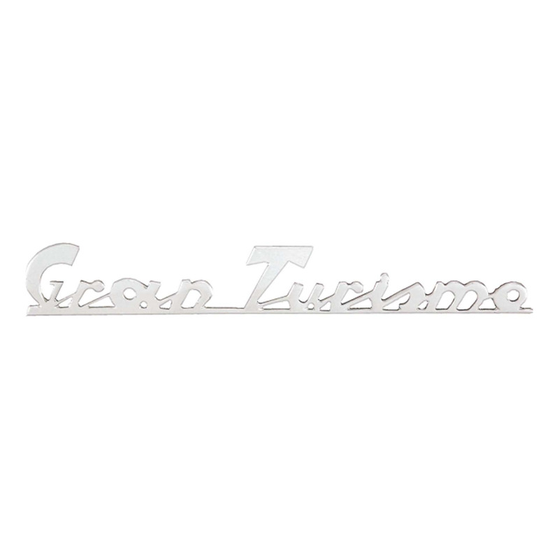 Monogramme RMS aluminium argent chromé Gran Turismo