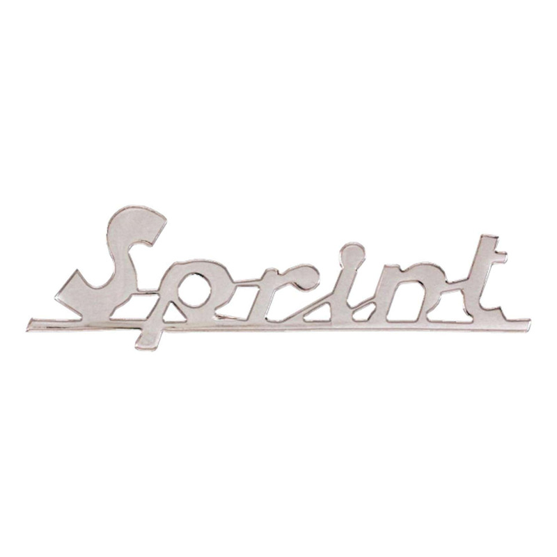 Monogramme RMS aluminium argent chromé Sprint