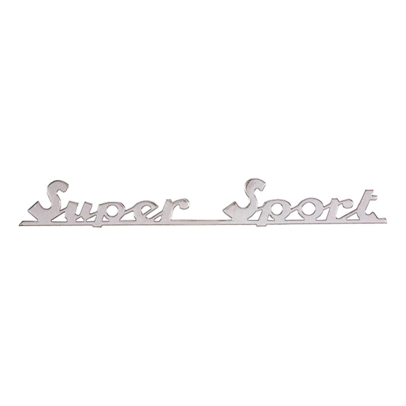 Monogramme RMS aluminium argent chromé Super Sport