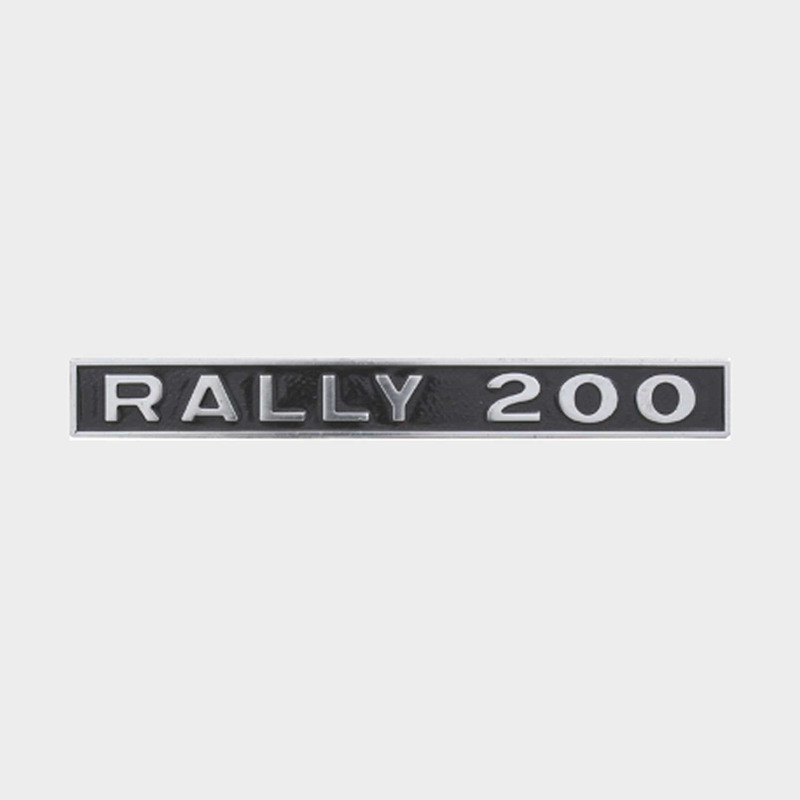 Monogramme RMS aluminium noir/chrome Rally 200