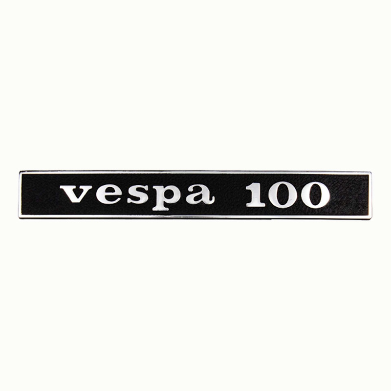 Monogramme RMS aluminium noir/chrome Vespa 100