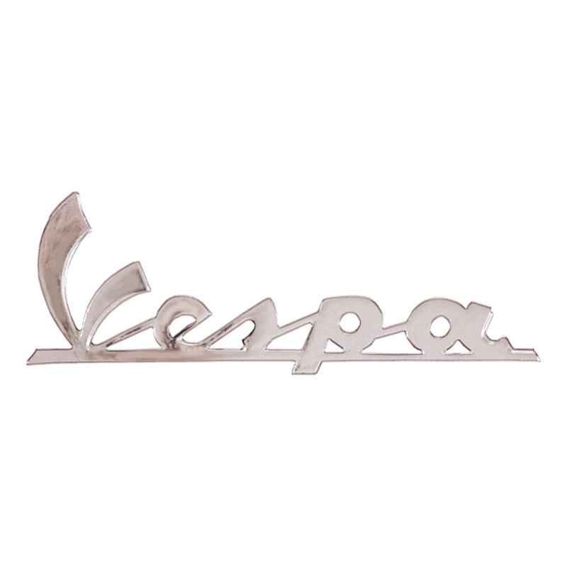 Monogramme RMS argent chromé Vespa