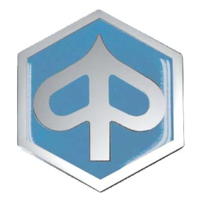 Monogramme RMS hexagonal Piaggio bleu