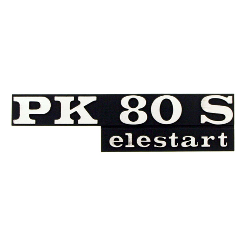 Monogramme RMS noir/argent 125 x 32 PK 80 S elestart