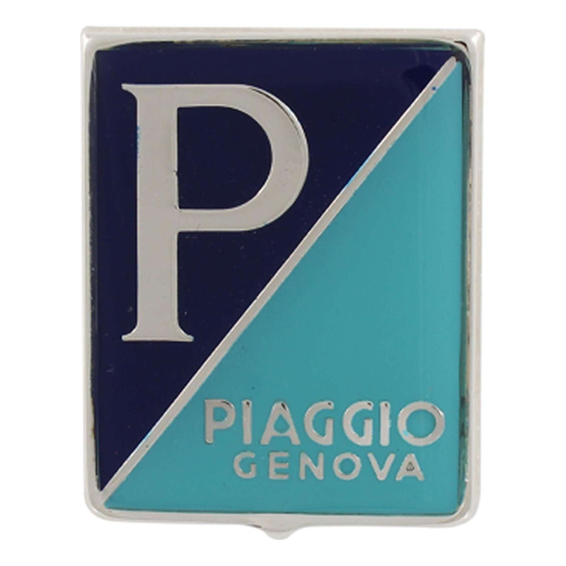 Monogramme RMS Piaggio Genova bleu/blanc