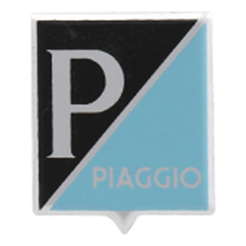Monogramme RMS résine 25x28 noir/bleu Vespa N 1963-83
