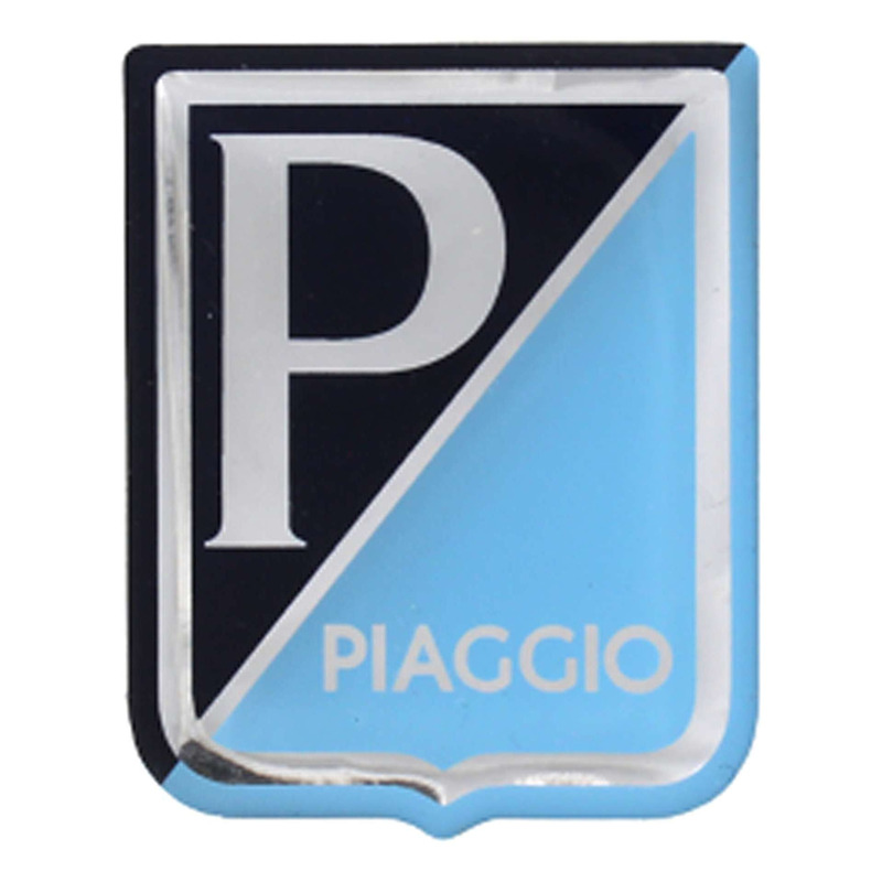 Monogramme RMS résine noir/bleu Vespa 125/150