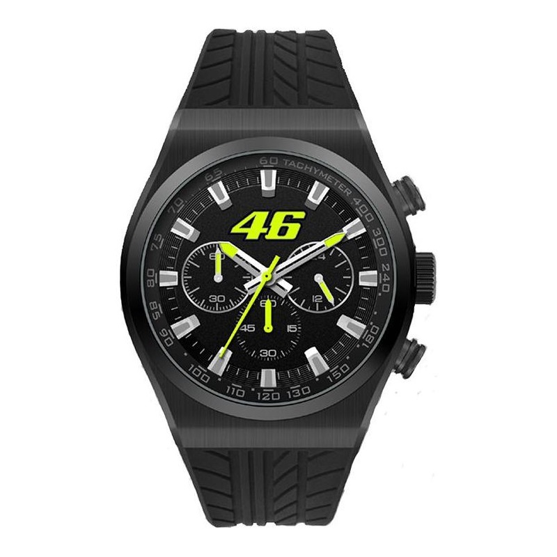 Montre VR46 IPblack V2 noir/jaune