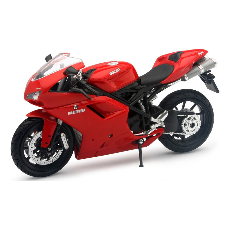 Moto miniature New Ray Ducati 1198 Ã chelle 1/12Â°