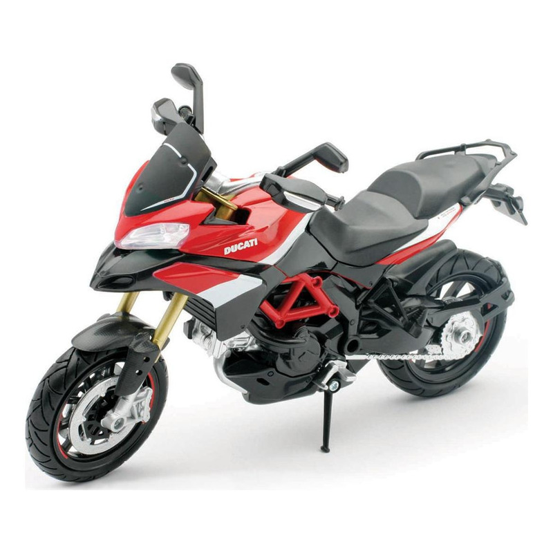 Moto miniature New Ray Ducati Multistrada 1200 S Pikes Peak Ã chelle 1