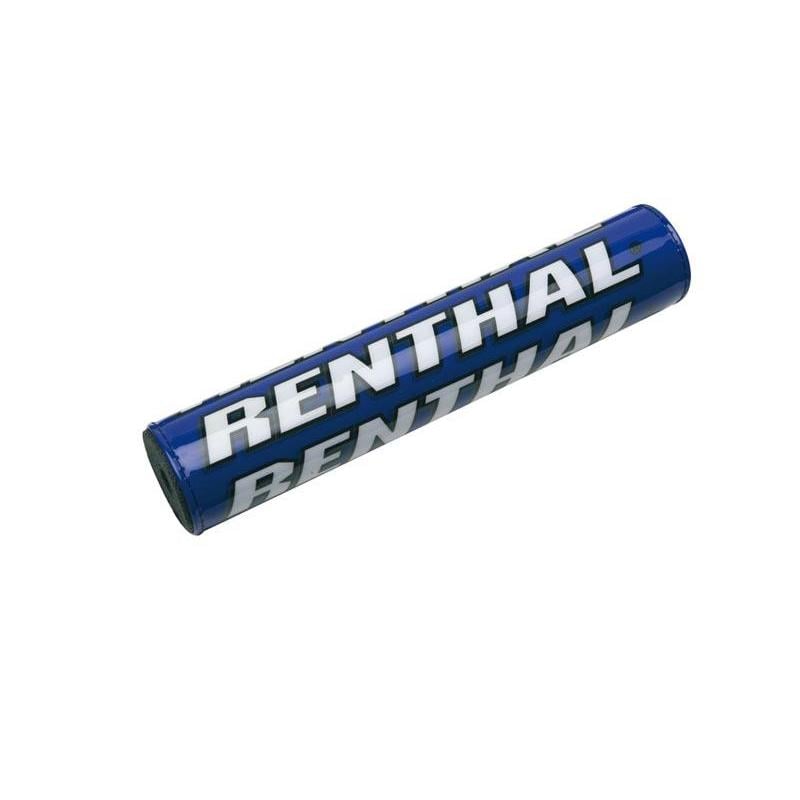 Mousse de guidon avec barre - Renthal SX 216mm - Bleu/Blanc