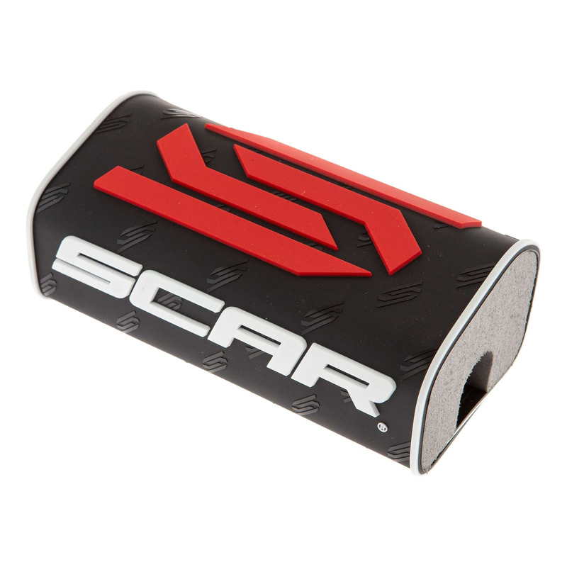 Mousse de guidon sans barre - Scar 3D Design - Noir/Blanc