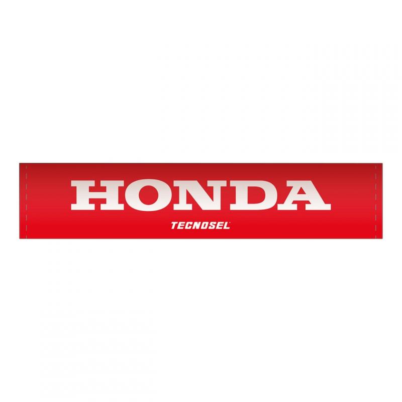 Mousse de guidon avec barre - Tecnosel Réplica - Honda Rouge
