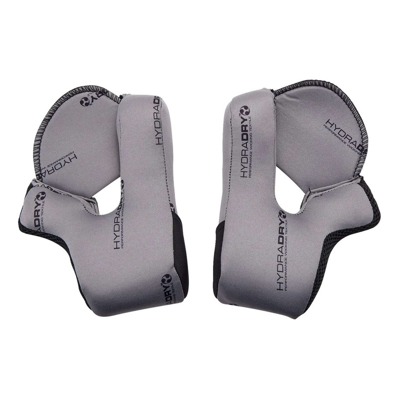 Mousses de joue Icon Domain™ gris/noir