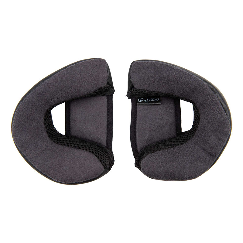 Mousses de joues Scorpion Belfast Evo gris foncé
