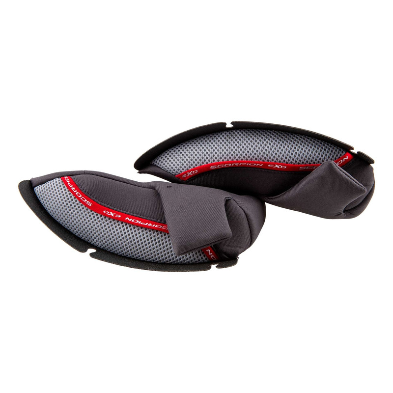Mousses de joues Scorpion VX-16 Evo Air gris clair