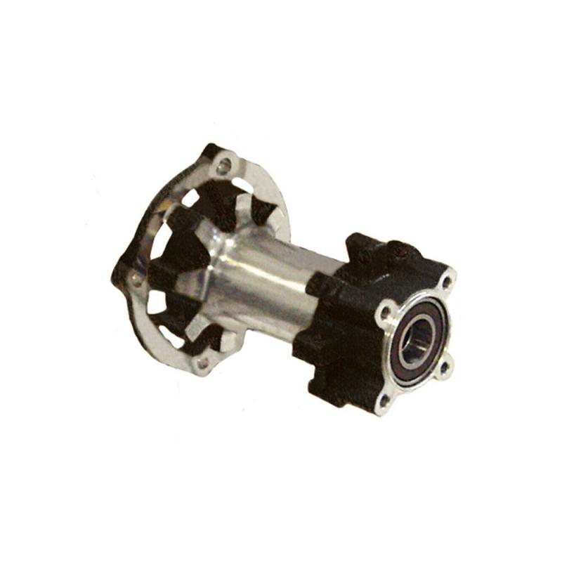 Moyeux arrière noir/argent Beta Evo