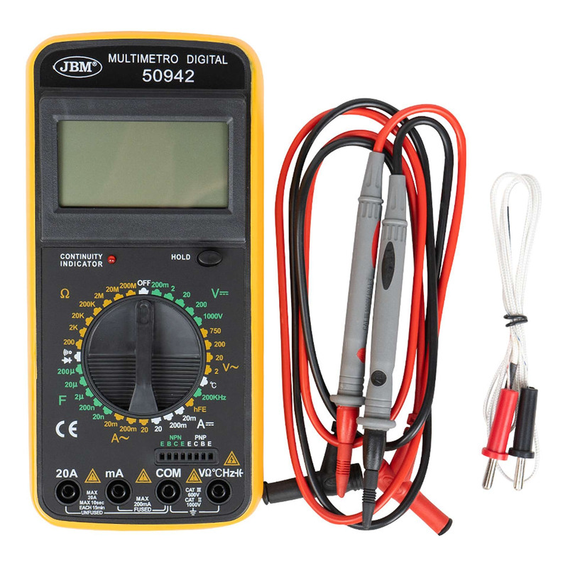 Multimètre JBM écran numérique
