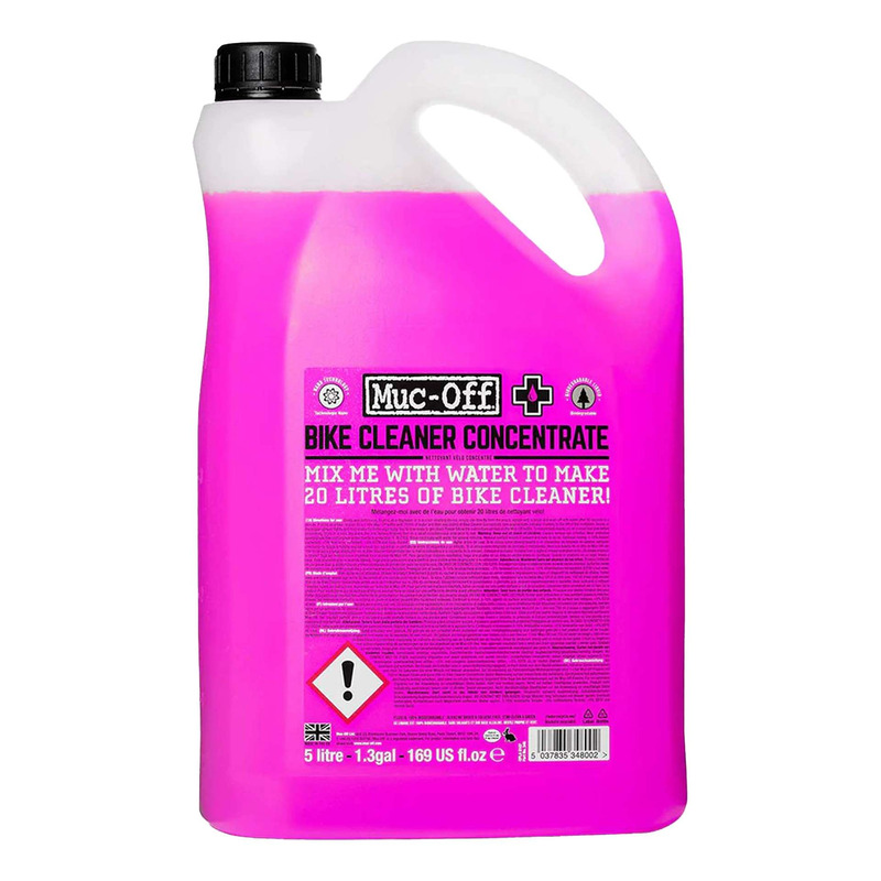 Nettoyant moto Muc-Off Motorscycle Cleaner Nano Tech concentré 5L